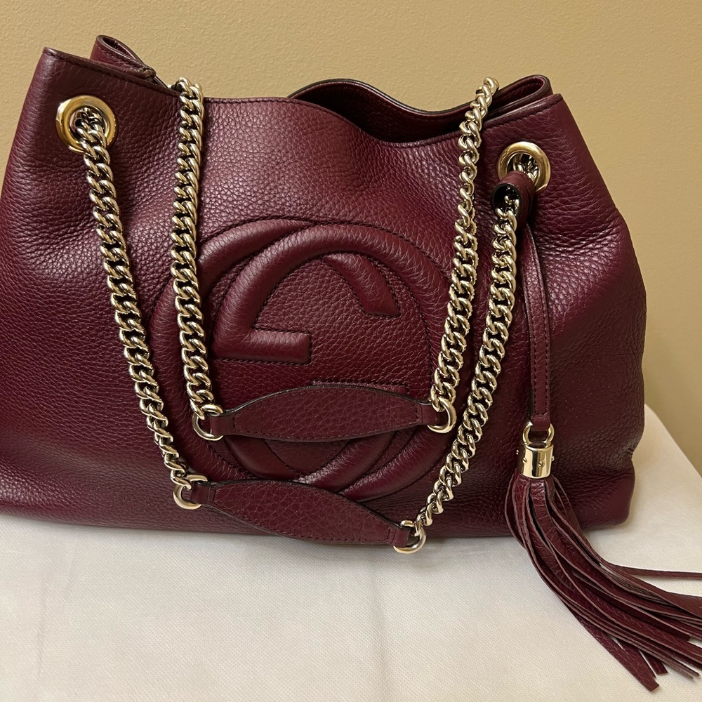 Gucci SoHo Leather 2 Way Bag EUC - Picture 13 of 17